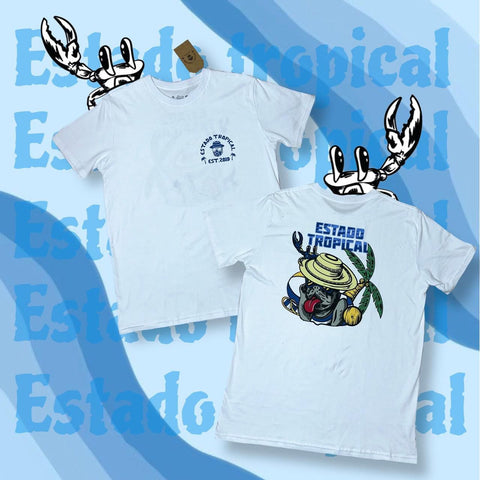 Sombrero Pintao´ T Shirt Blanco