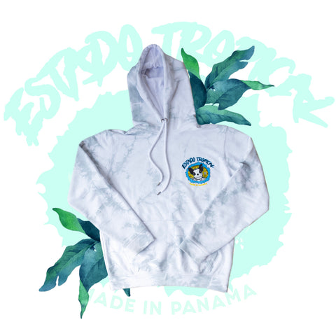 Hoodie Tie-Dye Gris